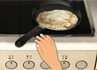 jeux filles Cuire de crèpes
