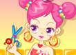 jeux fille Le coiffeur