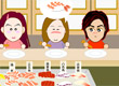 jeux filles sushi