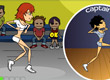 jeux filles high school cheerleader
