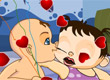 jeux filles baby kiss
