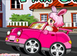 jeux filles yuju pink car
