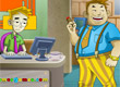 jeux filles receptionniste