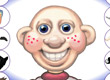 jeux filles visage rigolo