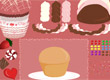 jeux filles faire un cake