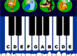 jeux filles piano animaux