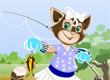 jeux filles Relooking chat
