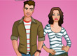 jeux filles Embrasser petit ami