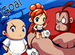 jeux filles Penalty football