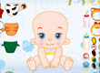 jeux filles habillage bébé