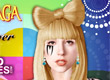jeux filles Lady gaga maquillage