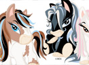 jeux filles Bratz poney