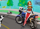 jeux filles Moto fille